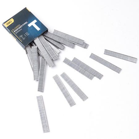 Grampos tipo T Deli Tools - 2000pçs
