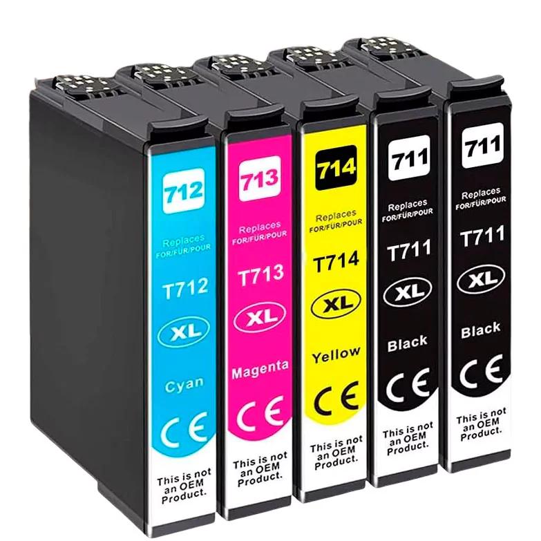 Tinteiros Epson T0711 T0712 T0713 T0714 Compatíveis