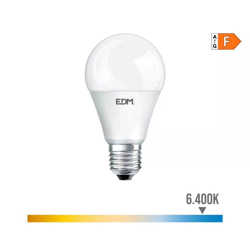 Lampada Standart LED E27 15W 1521lm 6400K LUZ FRIA Ø6x11cm