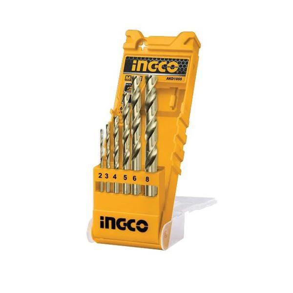 Conjunto de 6 brocas para metal Ingco AKD1055