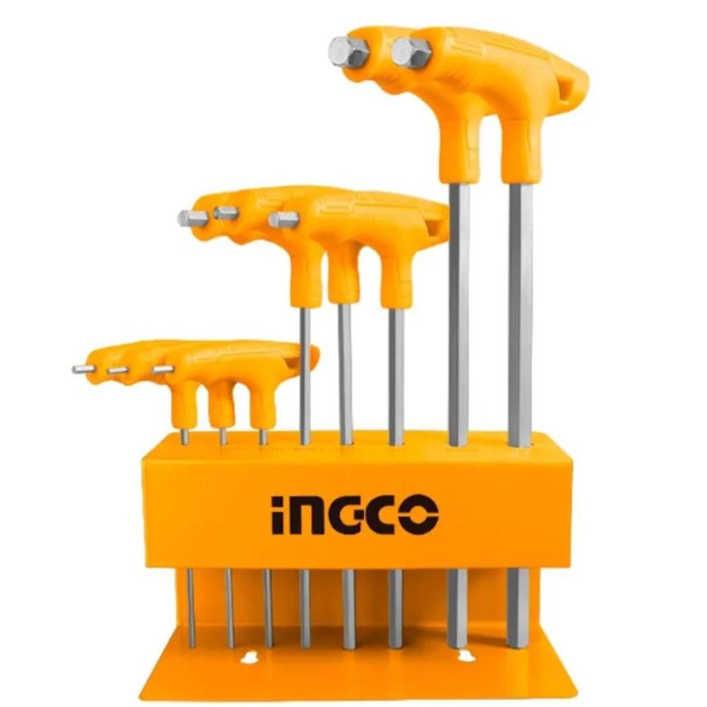 Jogo de Chaves Allen em T – 8 Peças - HHKT80818