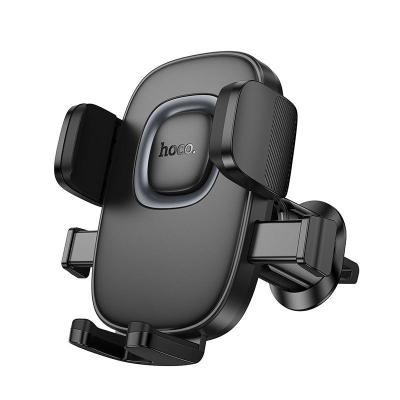 Suporte para celular veicular Hoco para saída de ar H75 preto