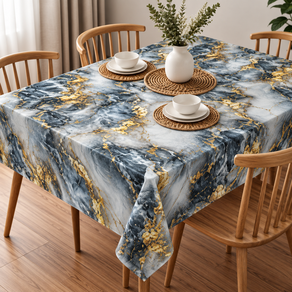 Toalha de Mesa Antimanchas Digital – Várias Medidas — Size: 150x150