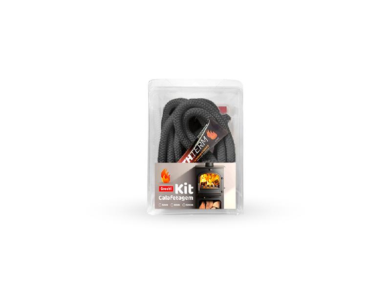 Kit de Calafetagem Grafitado p/ Recuperadores de Calor ø12mm